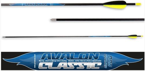 Flèche Avalon Classic Carbone par 12